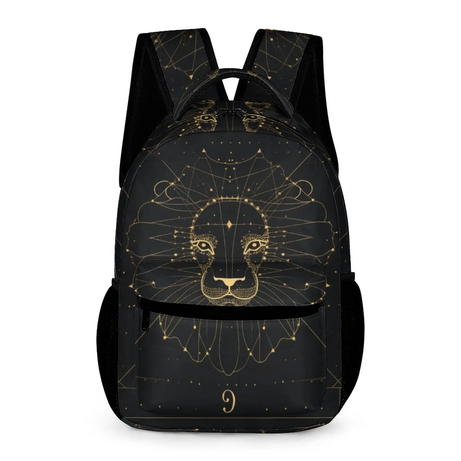 

Lion Backpack Girl Astro Geometry Minimalist Art Lightweight Backpacks Polyester Elegant School Bags Travel Quality Rucksack