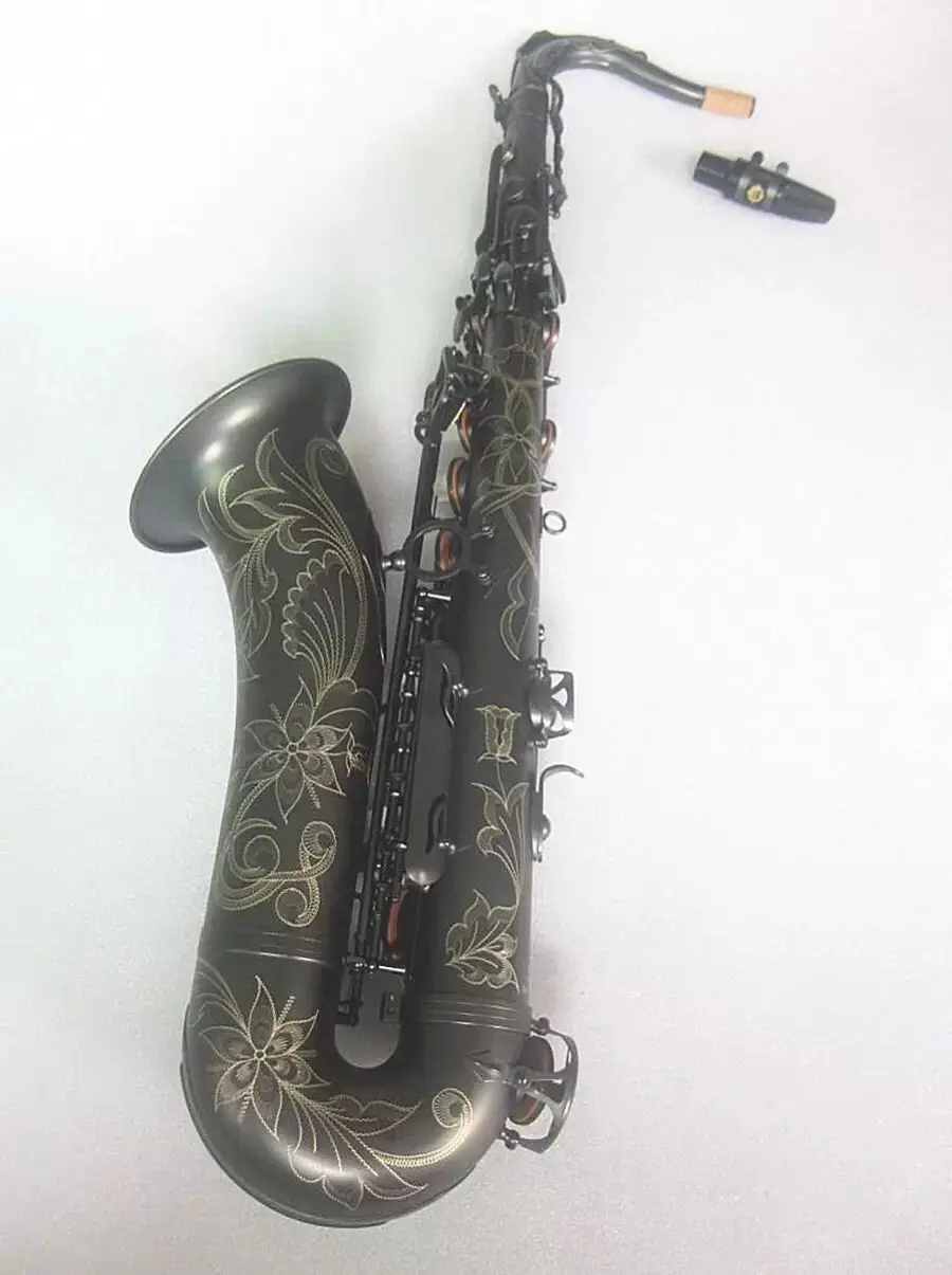 

Tenor Saxophone Japan Suzuki High-quality Brass Matt Black Musical Instrument professional playing B Flat Sax With Case