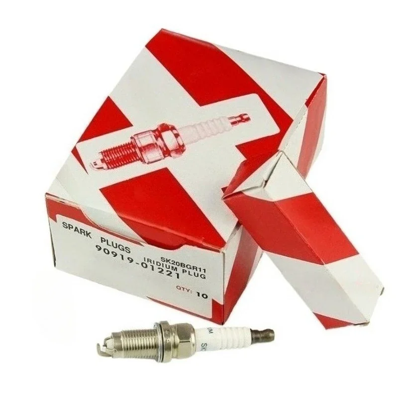 

4/6 шт. 90919-01221 Новые иридиевые свечи зажигания для Toyota Highlander Crown Vista RAV4 Noah 9091901221 SK20BGR11 90919 01221