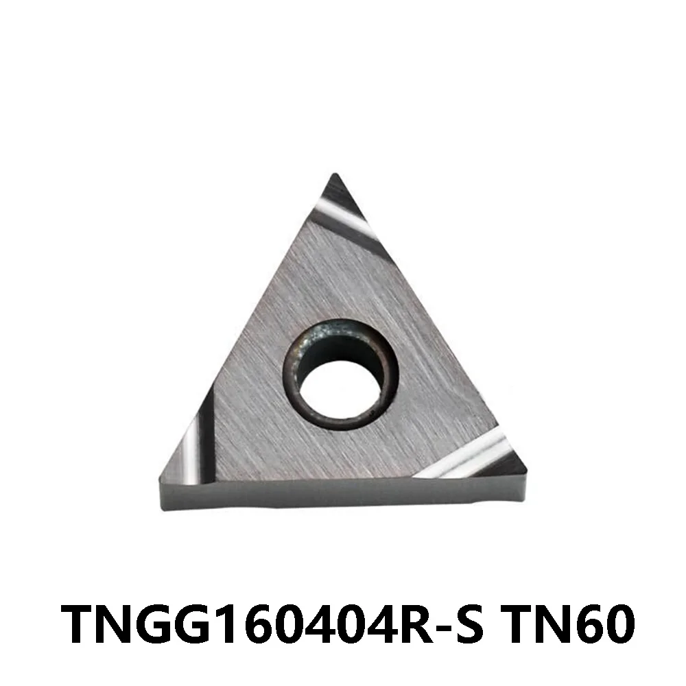 Оригинальный TNGG 160404 ТНГГ R S 60 ° Пластины R-S TN60 TNGG331R-S Токарный станок с