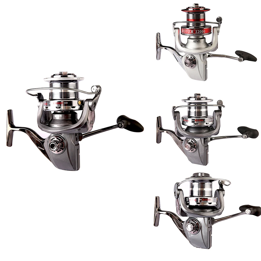 

Spinning Fishing Reels 17+1 Metal Body Casting Fishing Wheel Spool Series Freshwater Saltwater 8000-12000 Type 603/622g