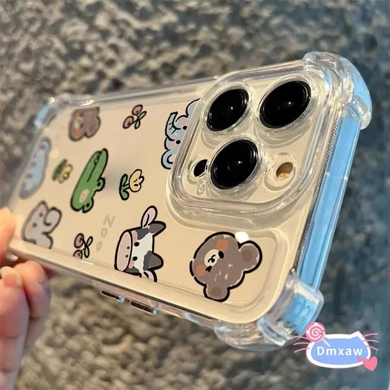 Мягкий чехол с рисунком животных для Vivo Y20i Y20S Y20G Y11S Y12S Y70 Y30 V19 V17 Y9S S1 Y19 Y93 Y91C Y95 V11 Pro