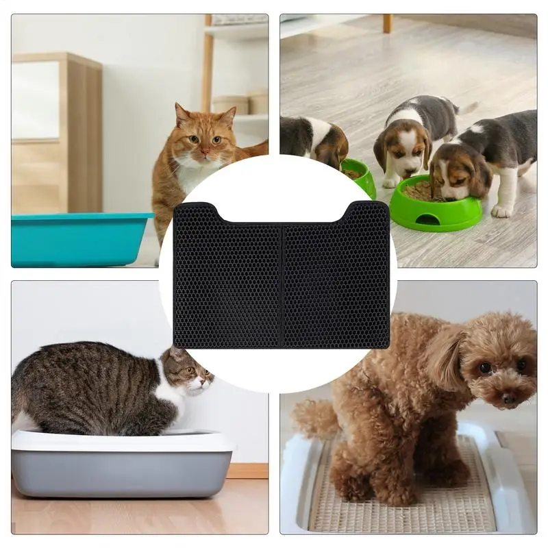 Коврики для кошек туалета устойчивый к моче коврик улавливания 25 2x16 54 дюйма