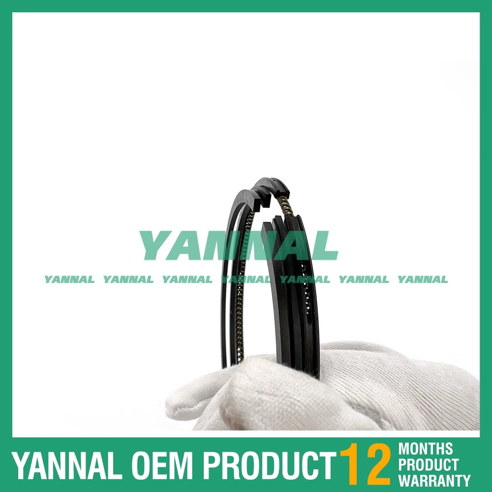 4 шт. поршневое кольцо STD для Isuzu 4JA1 4JB1 4JB1T EnginePickup NPR