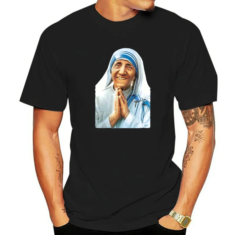 Summer 2020 Mother Teresa Of Calcutta White T Shirt All Sizes S-3XL Discount Trump Sporter