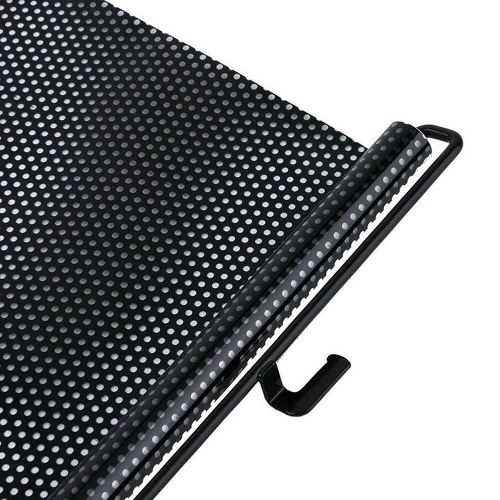 

Side Window Car Sun Block Suction Cup Sun Shade UV Protection 40cm * 60cm Accessories Black Blinds Curtain Film