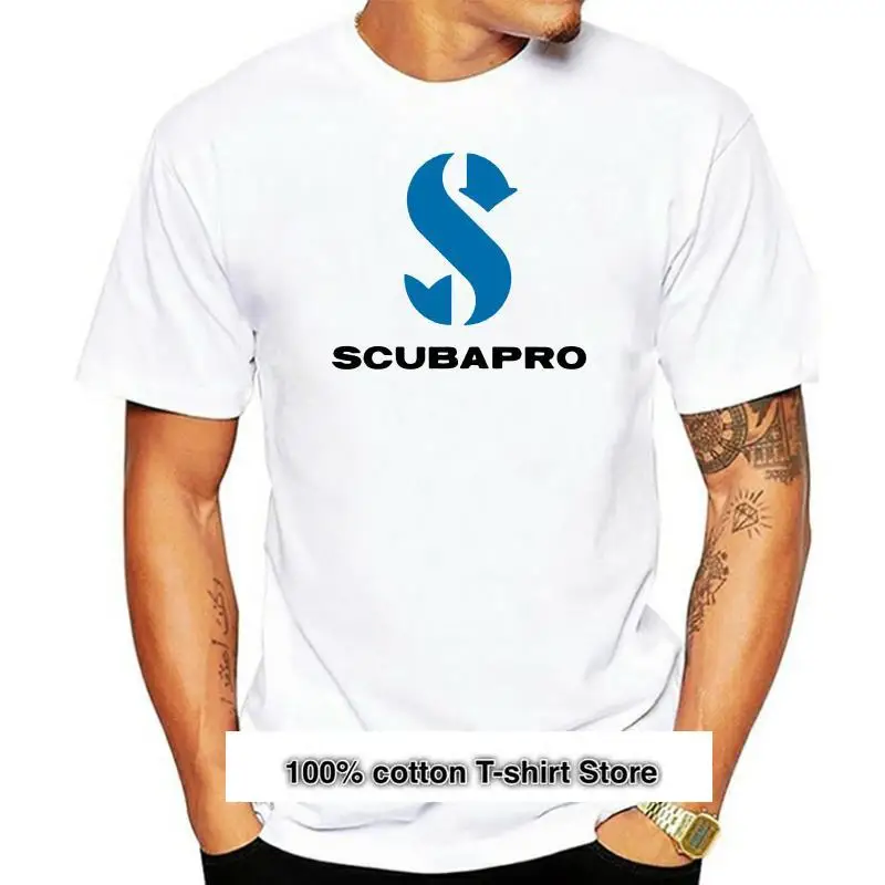

Camiseta con Logo de equipo de buceo Scubapro, camiseta