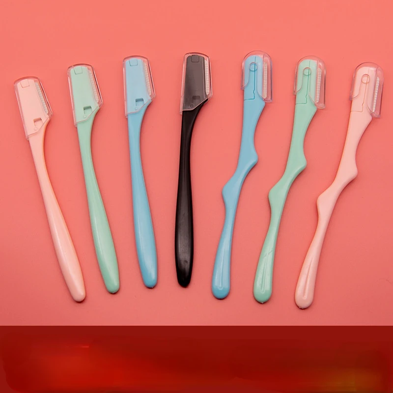 

1Pcs Eyebrow Razor Eyebrow Trimmer Women Face Razor Hair Remover Eye Brow Shaver Blades for Cosmetic Beauty Makeup Tools