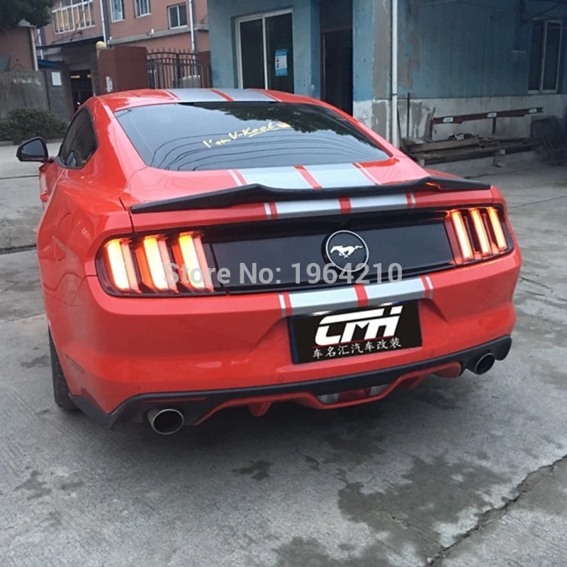 

Задний спойлер из углеродного волокна для Ford Mustang 2015 2016 2017 2018 2019