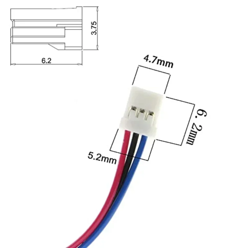 Вентилятор охлаждения KDB04112HB 12 В 0 07 А 3 контакта для Samsung TV HU7580 HU8500 HU8550 HU7590 HU8290 HU8700