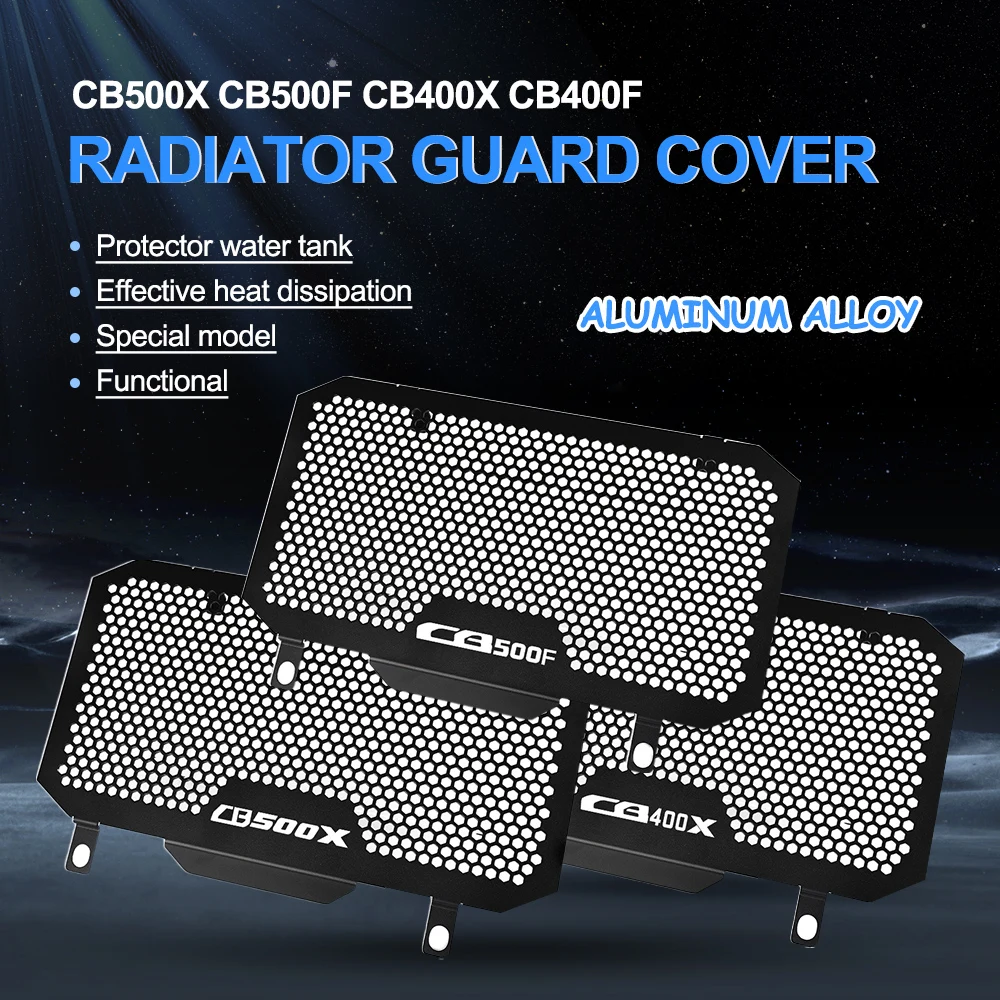 

For Honda CB500X CB500F CB400X CB400F 2013-2017 2018 Radiator Grille Cover Water Tank Radiator Guard Protection