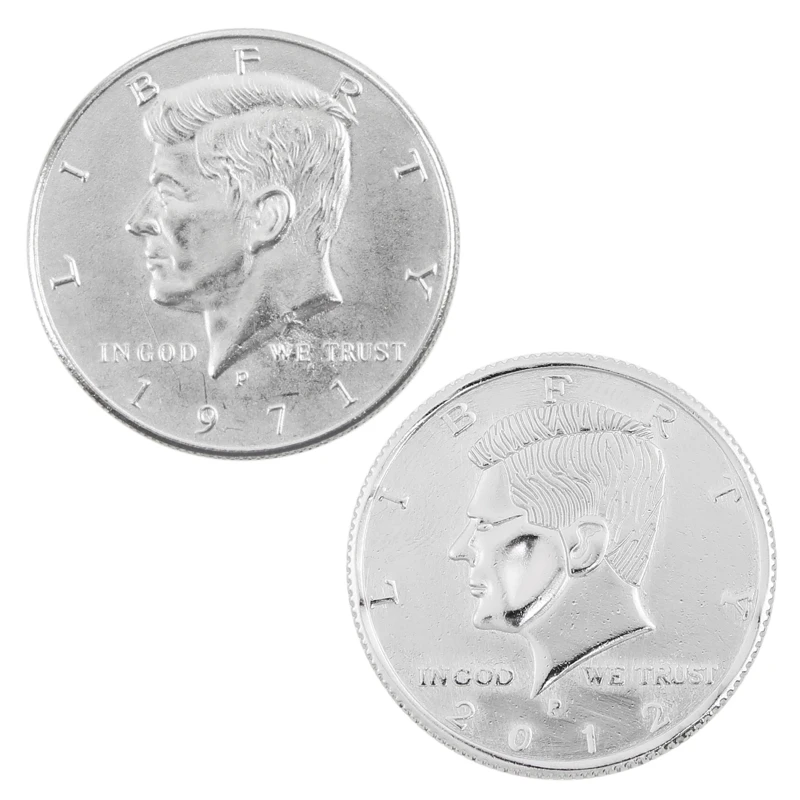 

Q0KB монета магический трюк 1,18 дюймов фотореквизит игрушка исчезающая иллюзия