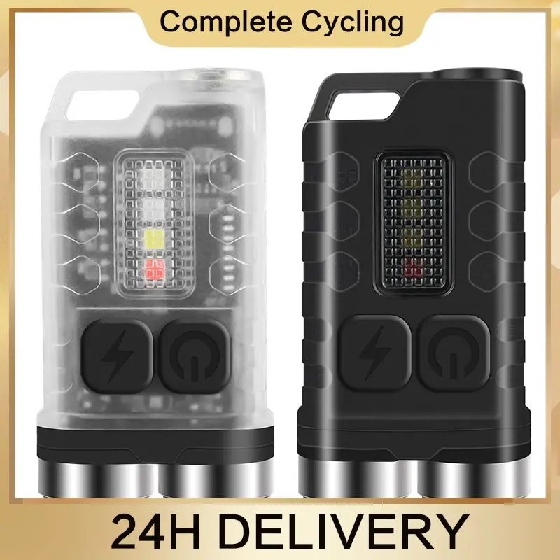 

Фонарик, перезаряжаемый, для путешествий на открытом воздухе, портативный брелок, Usb-зарядка, 900 люмен