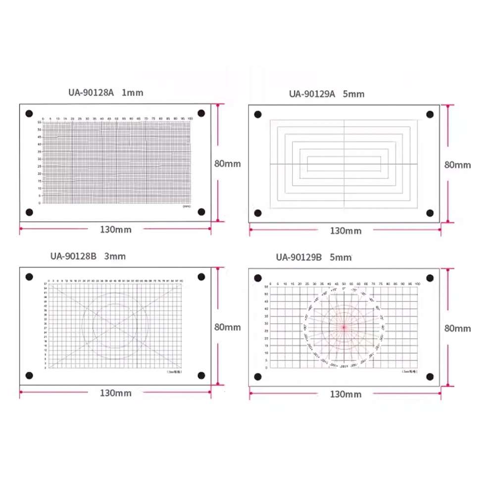 Наклейка Ustar помогающий локатор линейка для выравнивания позиционирования