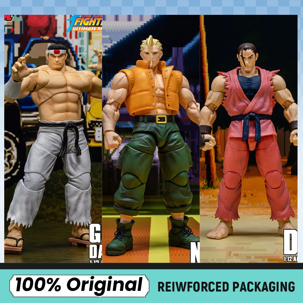 Фото В наличии: Фигурка Storm Arena 1/12 TOK '98 Ultimate Match Goro Daimon Street Fighter Zero 3 Nash & Dan, оригинальная модель, подарок. №1