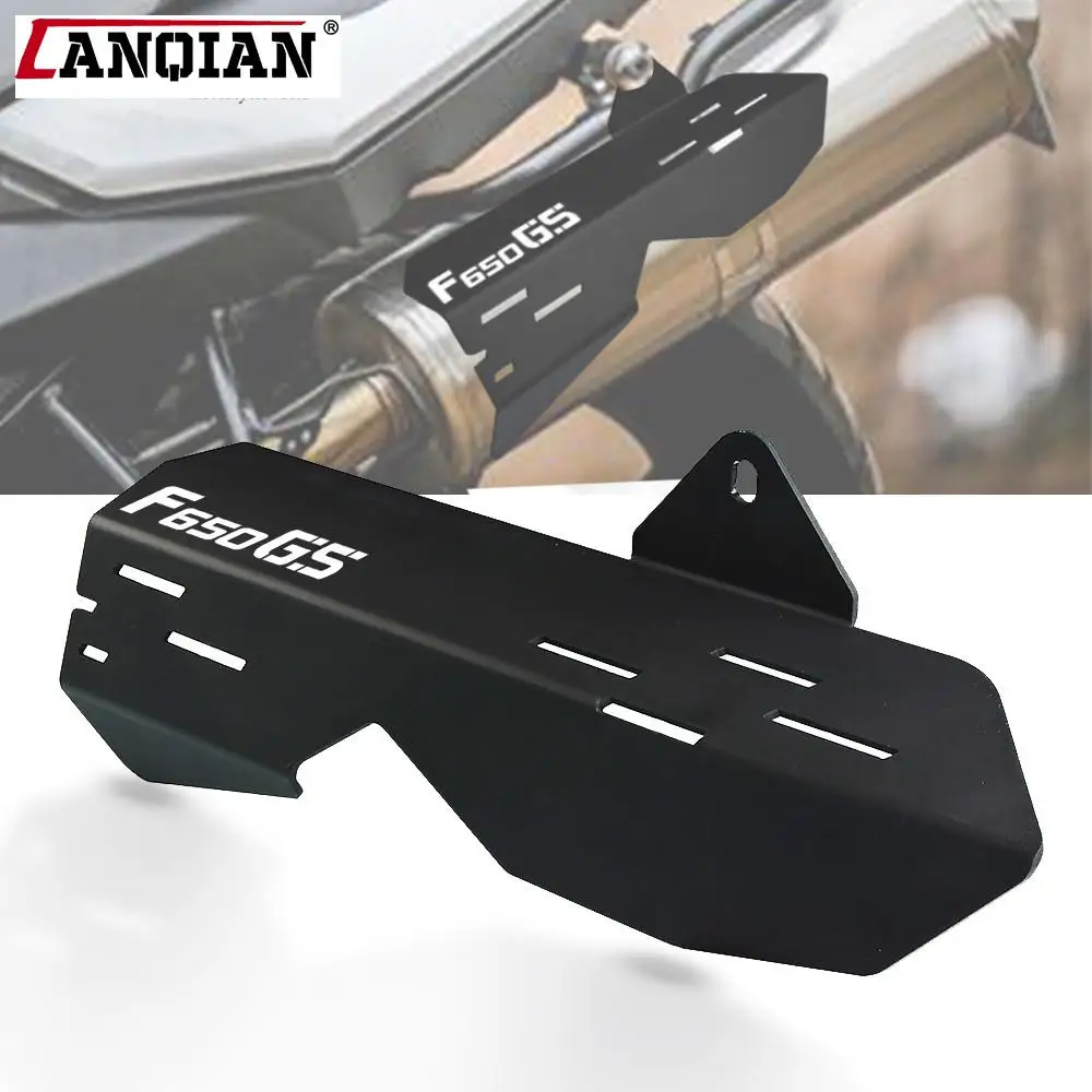 

For BMW F650GS F650 GS 2008 2009 2010 2011 2012 Motocycle Exhaust Pipe Crash Anti-scalding Protector Rear Muffler Shield Cover