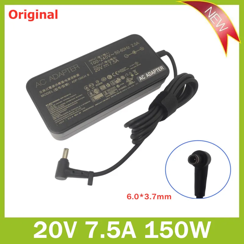 

20V 7.5A 150W ADP-150CH B 6.0x3.7mm AC Adapter Laptop Charger For Asus Rog G531GT G731GT FX505 FX505GT FX705GT FX705DT FX705DU
