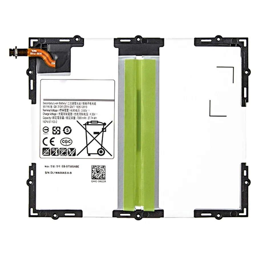 EB-BT515ABU Аккумулятор для планшета Samsung Galaxy Tab A 10 1 2019 SM-T510 T510 T515 T517 2016 T580 T585 T580N Bateria