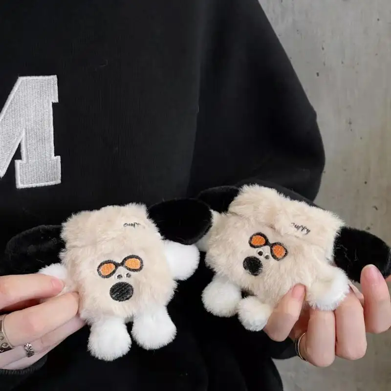 

Wallace & gromit Airpods1/2Pro3, мультяшное плюшевое украшение, необычное украшение, подарок на день рождения для мальчиков и девочек