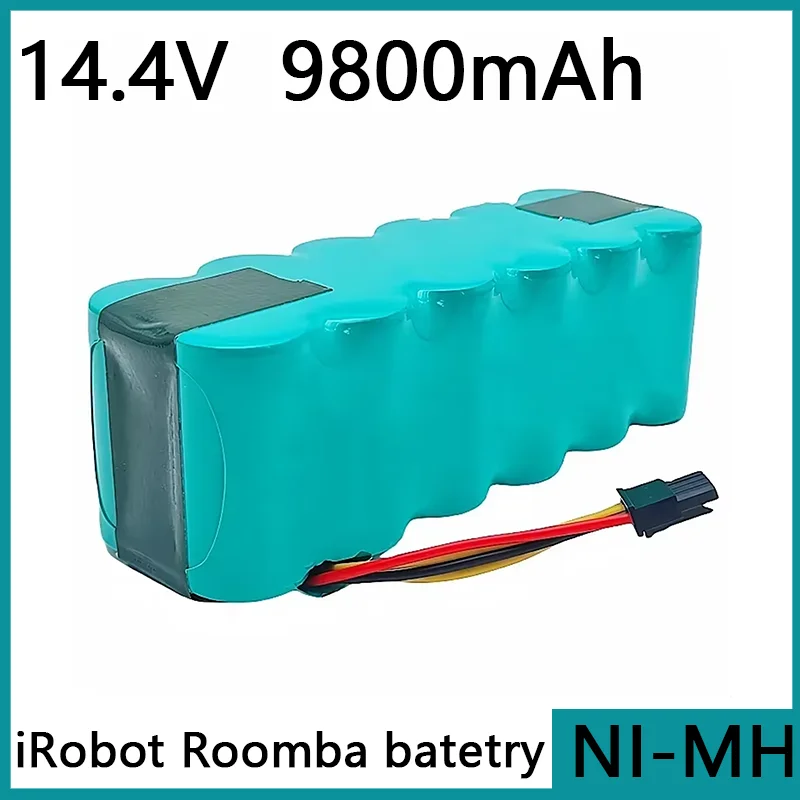 Аккумулятор Ni-Mh 14 4 В 9800 мАч совместимый с пылесосами AMIBOT ARIETE BRICIOLA DIBEA MidIMASTER LP43SC2000P