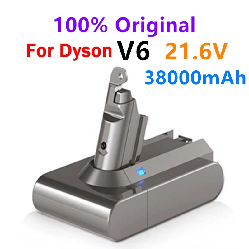 

38000mAh 21.6V Lithium Battery for Dyson V6 DC62 DC58 DC59 SV09 SV07 SV03 Vacuum Cleaner Replacement Parts Sony Cells
