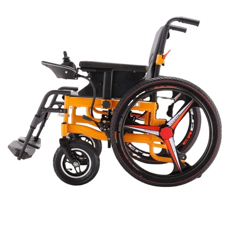 

New hot selling 2021 travel foldable elderly disabled use electric wheelchair