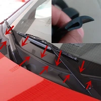 1 8meters rubber seal front rear windshield sunroof seal strips dustproof sealing strip for auto car dashboard windshield