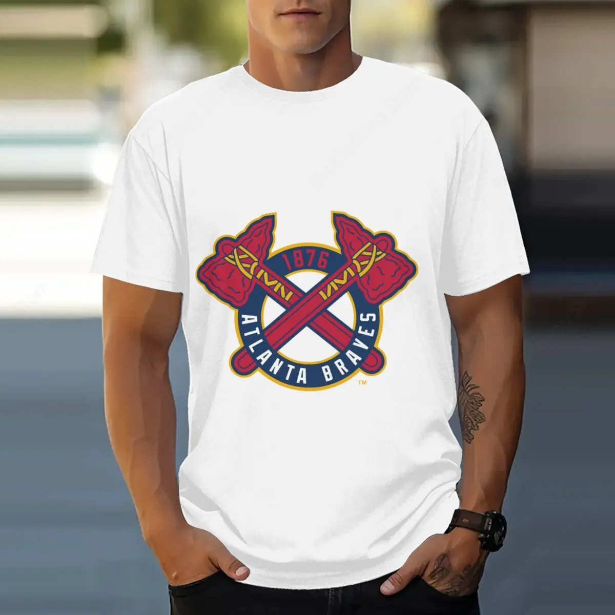 Футболки мужские женские повседневные футболки унисекс уличная одежда A-Atlanta