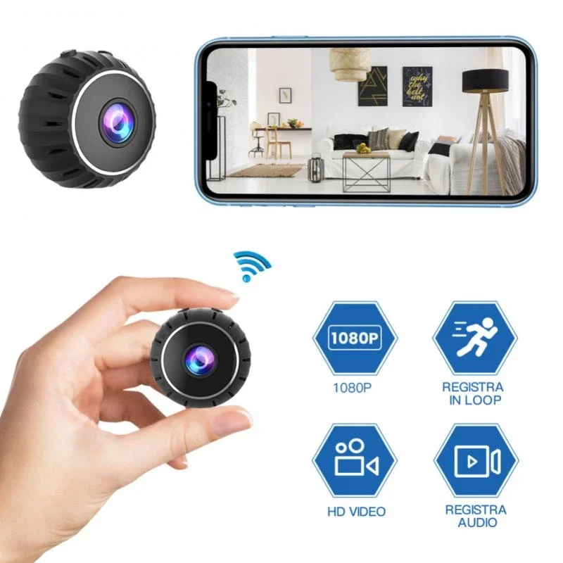 

Night Version X10 Mini Camera 1080p HD IP Camera Mini Camera Wireless Security Mini Camera WiFi Camera Video Recorder Hidden TF