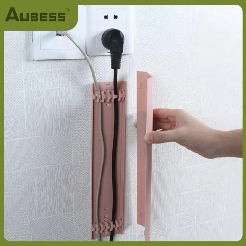 

1PC Storage Box Cable Organizer Wire Holder Home Office Data Line TV Line Fixed Box For Headphone /Computer Cable TV Cable Cover