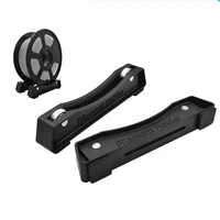 tabletop filament spool holder material shelves supplies fixed seat for abs pla 3d printing material rack tray black