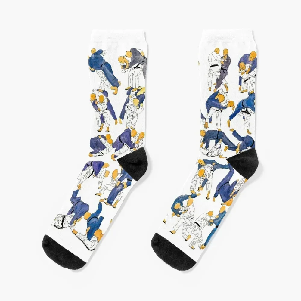 Носки для дзюдо Gokyo футбольные противоскользящие компрессионные носки гольфа