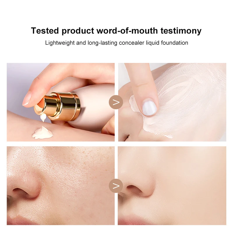 

Водостойкая пузырьковая основа, 30 мл, легкий консилер для макияжа, BB крем, увлажняющая стойкая отбеливающая косметика для красоты