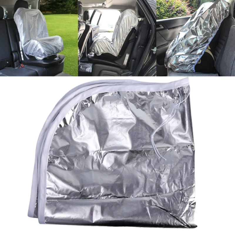 

74x108cm Car Seat Baby Seat Sun Shade Protector Covers Sunscreen Aluminum Film for Children Kids Anti-UV Dust Insulation Cover