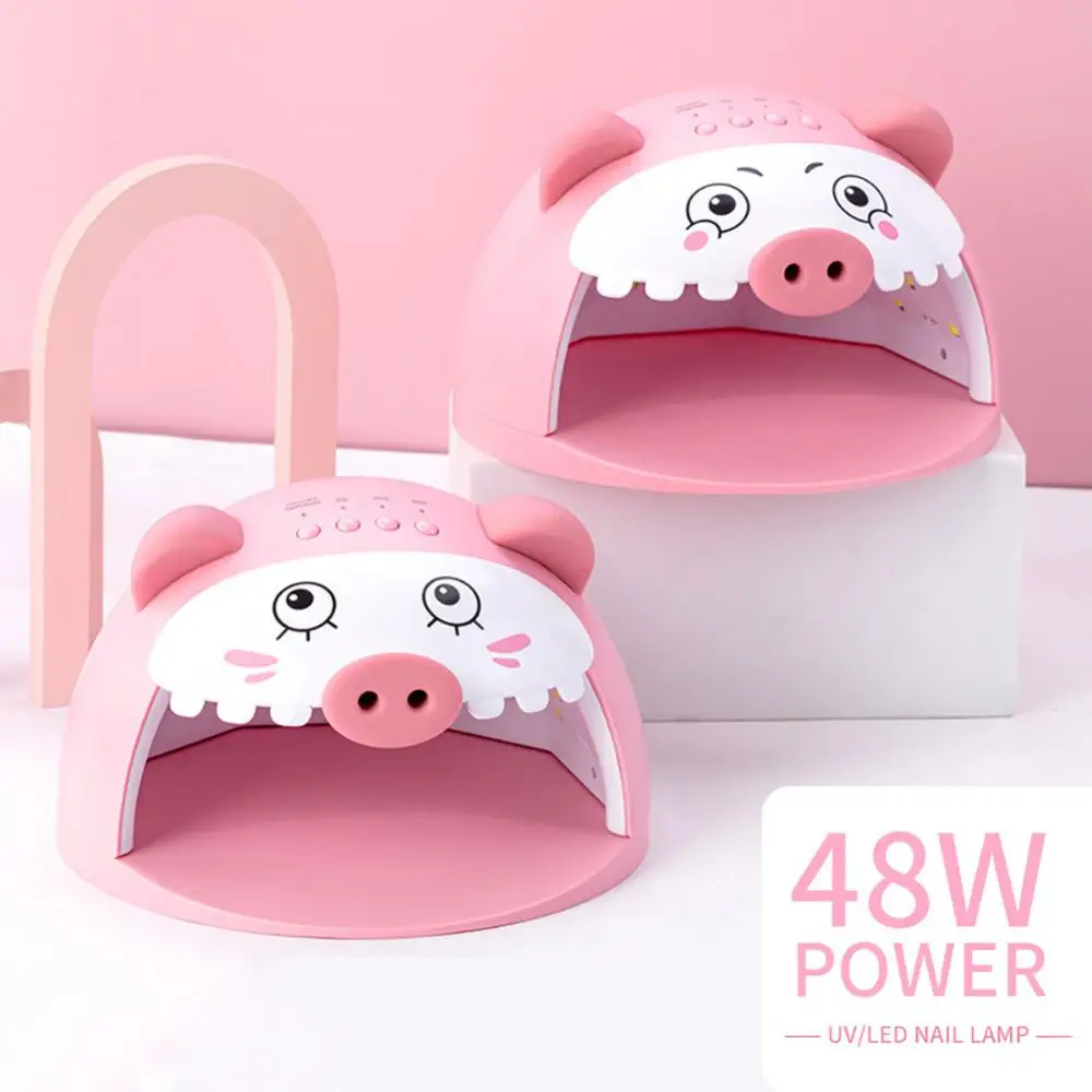 

48W Nail Lamp Nail Polish Glue Quick-drying Intelligent Induction Light LED Dual Light Source 30 Lamp Beads Nail Art Tools