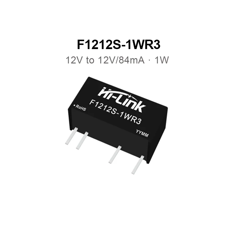 F1205S-1WR3 F1203S-1WR3 F1209S-1WR 12 В выход 3 3/5/9/12/15/24 1 Вт DCDC мини-модуль питания
