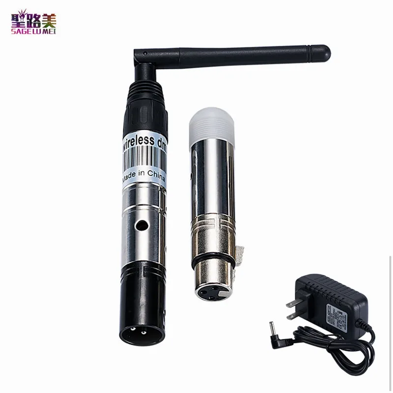

2.4G Wireless DMX Controller XLR DMX512 Receiver Transmitter For Disco DJ Party Bar Stage PAR Moving Head Laser Light Lamp