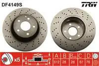 

Store code: DF4149S for brake disc ON S-CLASS W220 9805