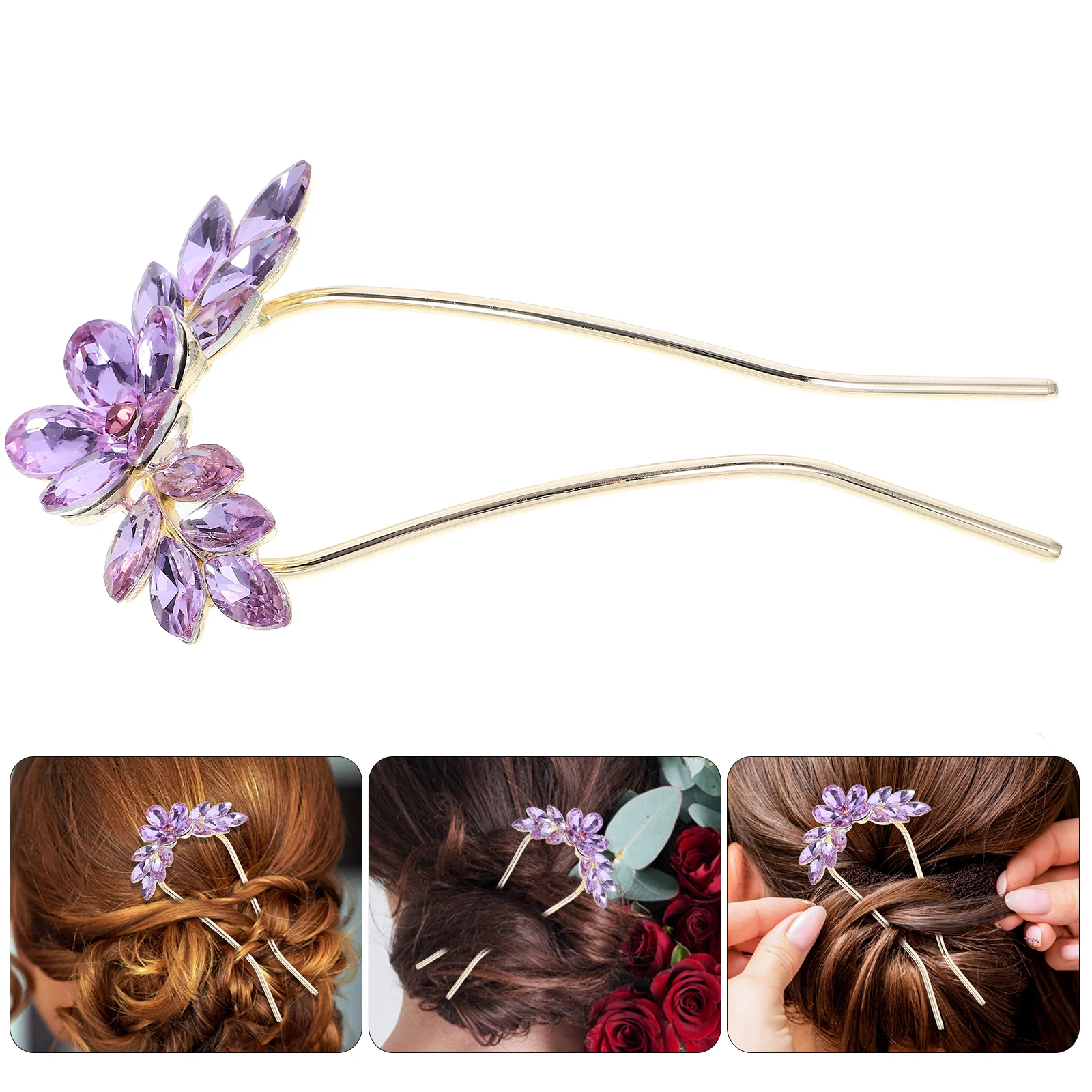 

U-образная шпилька для волос, французская шпилька для волос, свадебная прическа, аксессуары для волос