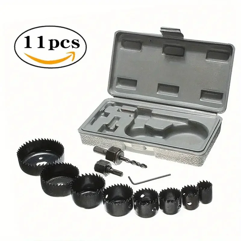 

Набор отверстий для деревообработки, 11 шт., 19-64 мм, гипсокартон, потолочные светильники