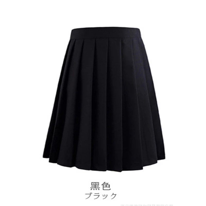 Женская модная летняя плиссированная юбка Harajuku с высокой талией в клетку для