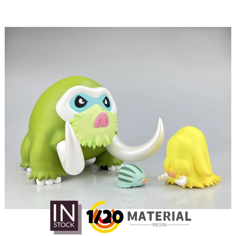 [В наличии] Фигурка из смолы 120 [BF] — Swinub, Piloswine и Mamoswine (art.: 3920ce11040de) - 3920ce11040de