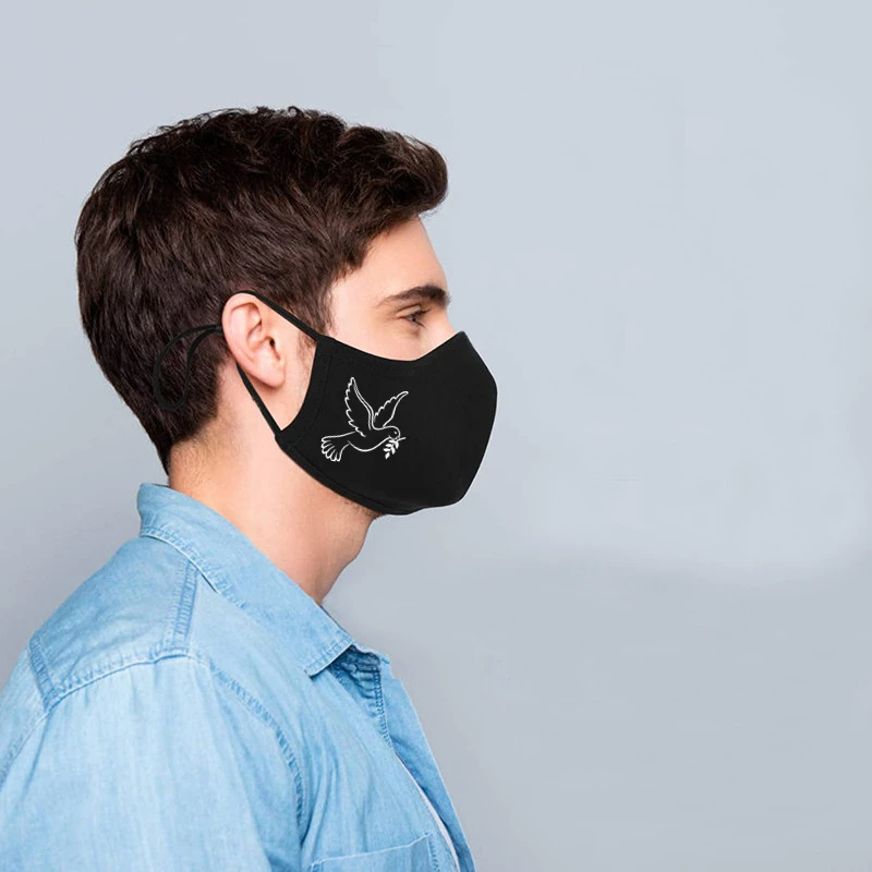 

Peace Dove (Doves As Symbols Peace) Print Face Mask Love Peace Mask for Men and Women Protective Reusable Washable Mask