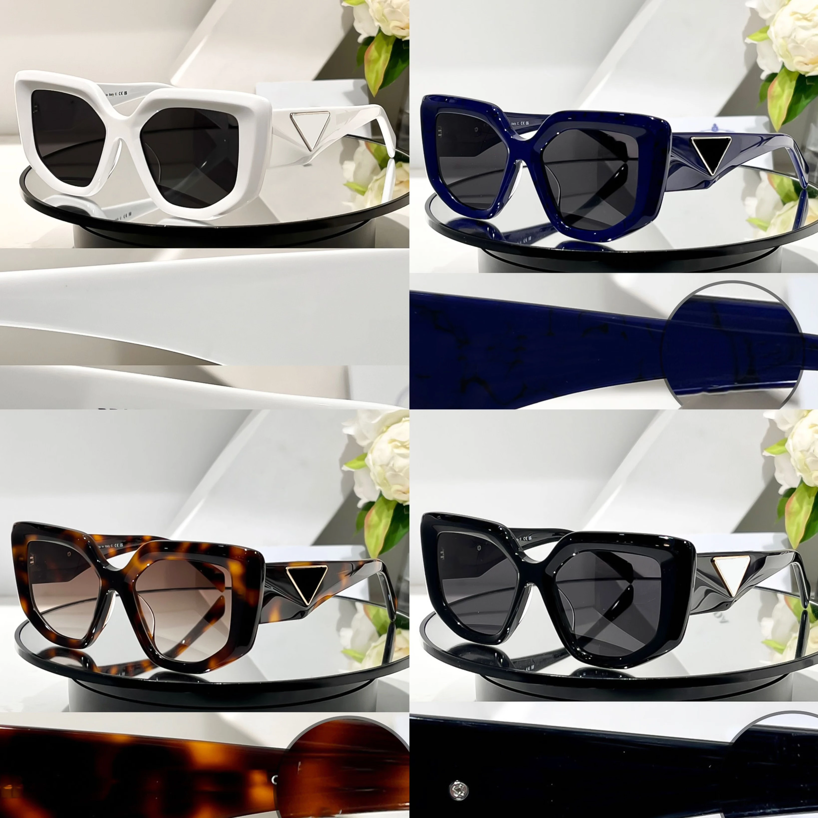 

Popular Sunglass PR Pilot lenses Classic Vintage Fashion Men Women Luxury Brand Designer 14Z Sun Glasses Driving Outdoor UV400