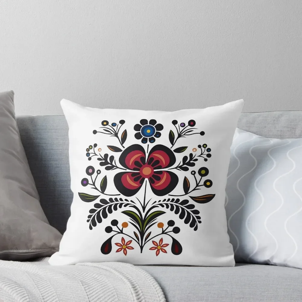 Цветочный узор Ojibwe анишиновые цветы. Роскошные Декоративные диванные подушки на
