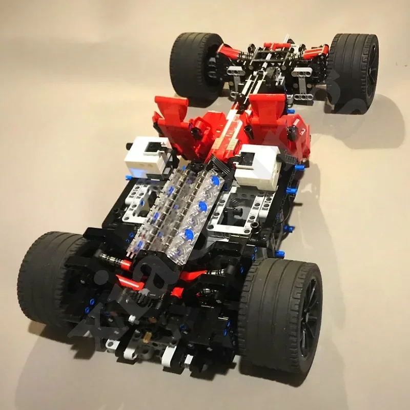 MOC-12560 электрический RC Supercar DIY Racing строительные блоки юбилейный спортивный
