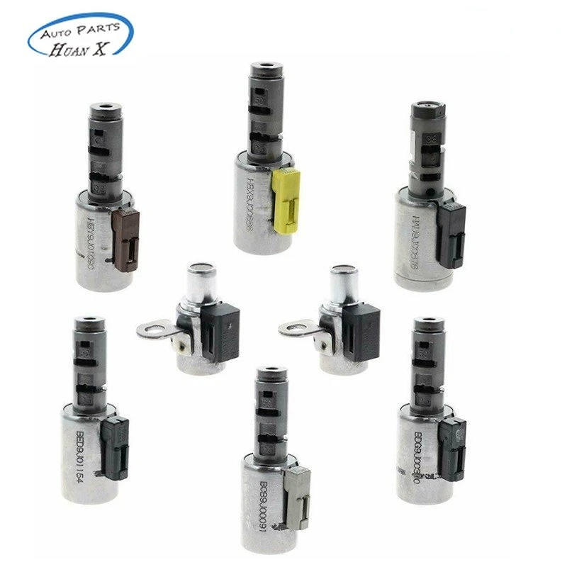 

8pcs 09G TF-60SN TF60SN Transmission Small Valve Shift Solenoid Kit for VW AUDI A4 A3 TT Mini Saab Seat SKODA TF60-SN