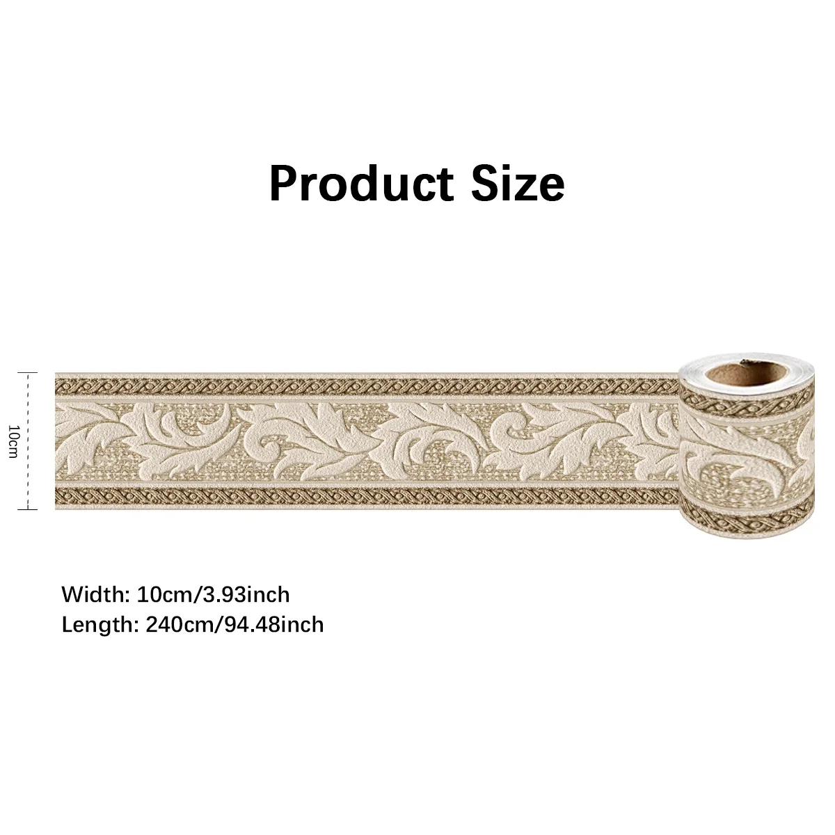 

Декоративная самоклеящаяся плинтусная лента OUJING из ПВХ