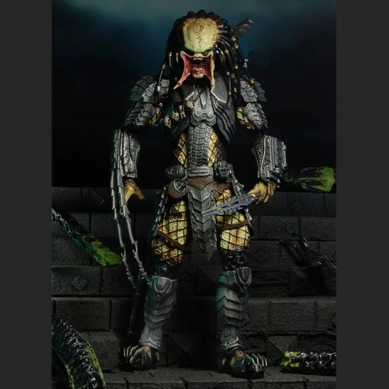 Фигурка экшн-Фигурки 7 дюймов серия хищников Инопланетянин кавит старший Охотник