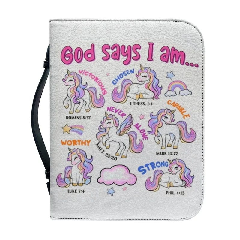 Розовые чехлы с единорогом для детей персонализированной печатью Я человек